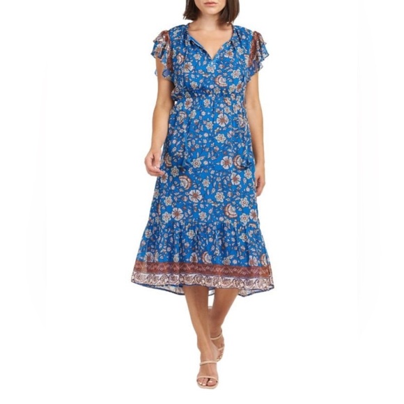 NWT Floral Print Flutter Sleeve Midi Dress
DR2 BY DANIEL RAINN Formal Casual S - Picture 6 of 7